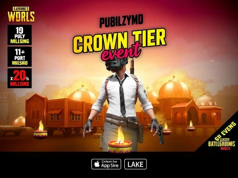 Diwali Special Event Helping Indian Players Reach Crown Tier PUBG Mobile Diwali Event for Crown Tier